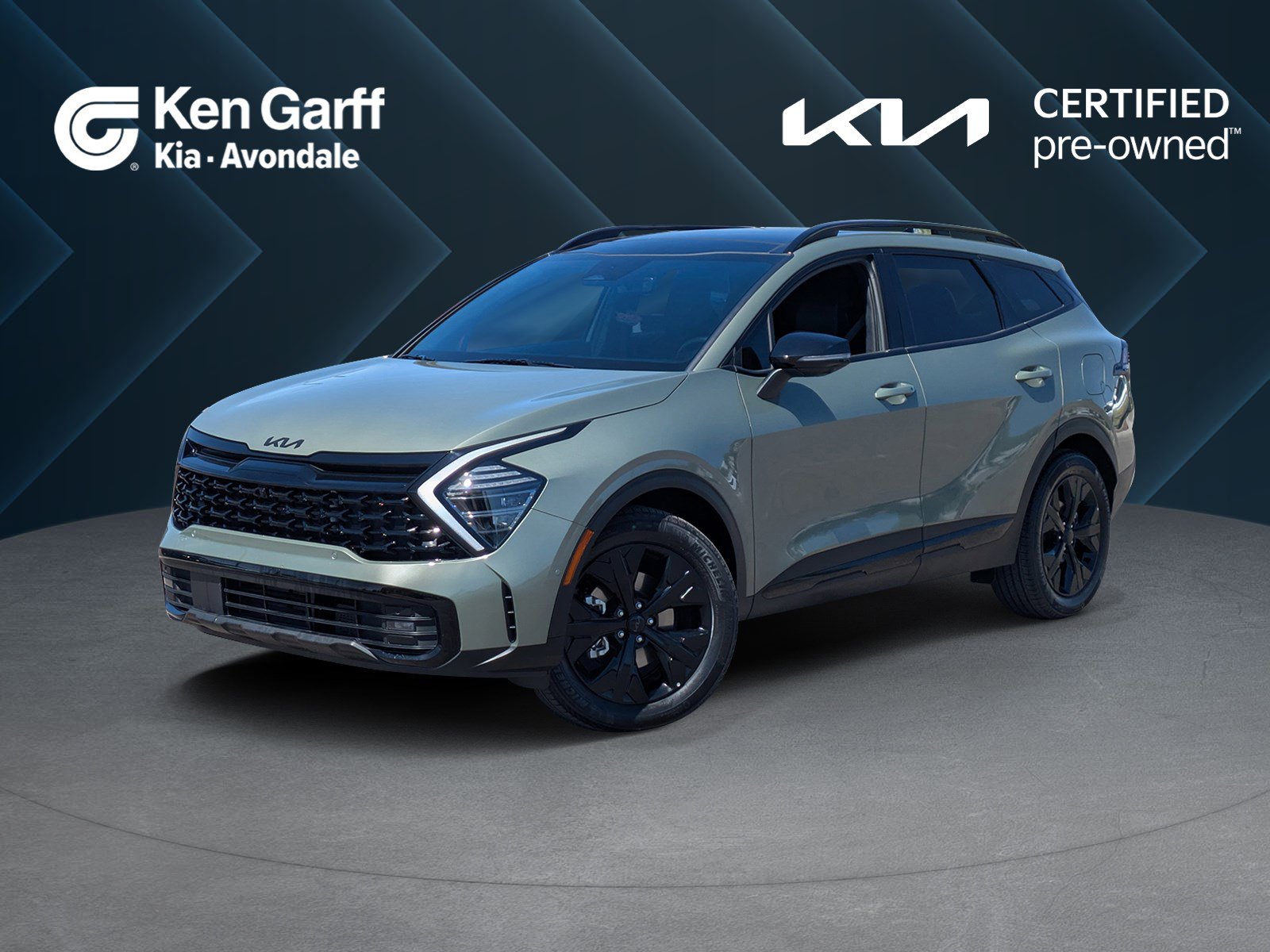 Certified 2025 Kia Sportage X-Line Prestige image 1