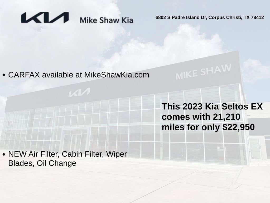 Used 2023 Kia Seltos EX AWD/4WD image 3