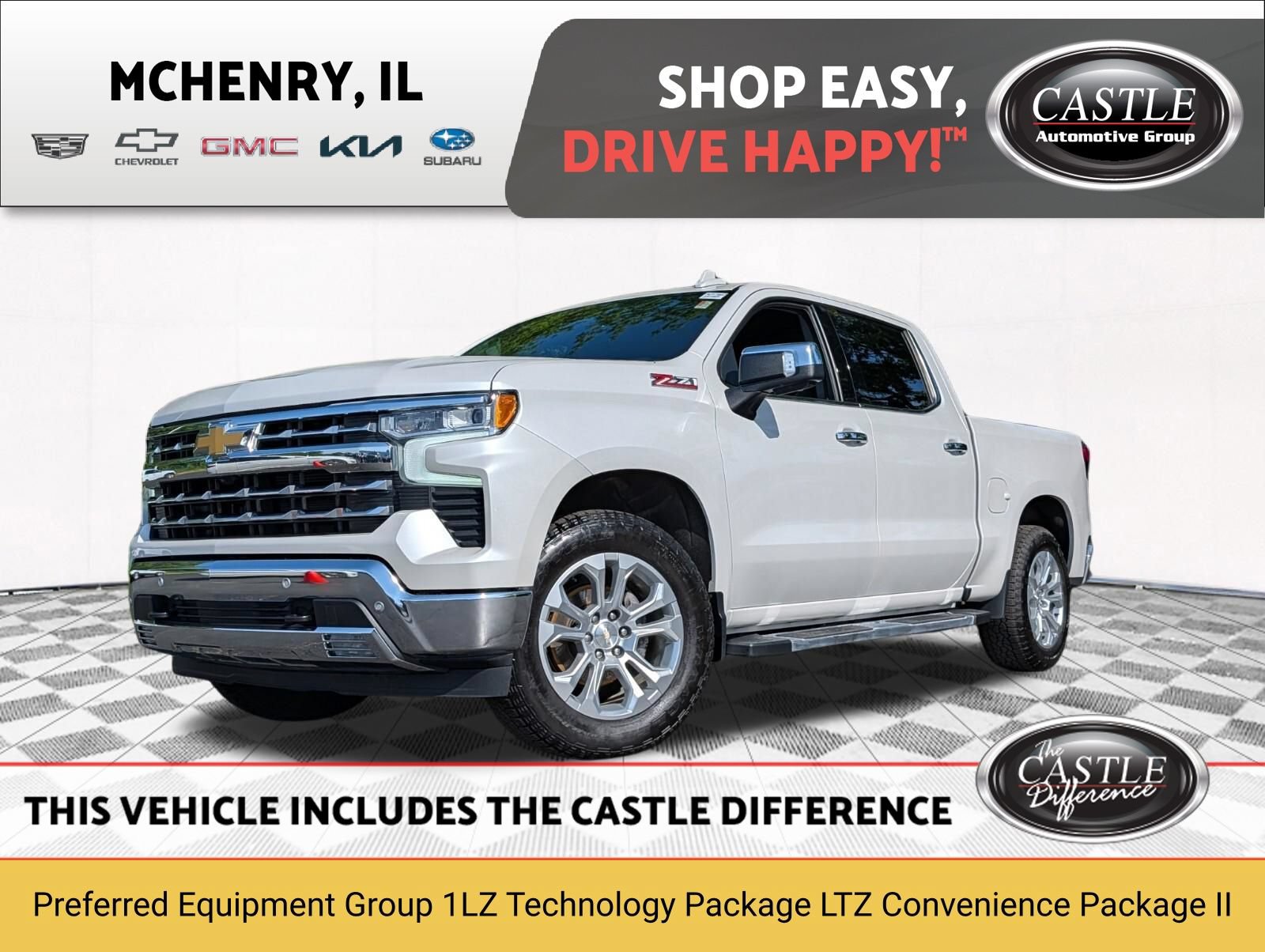 Used 2024 Chevrolet Silverado 1500 LTZ w/ Technology Package AWD/4WD image 1