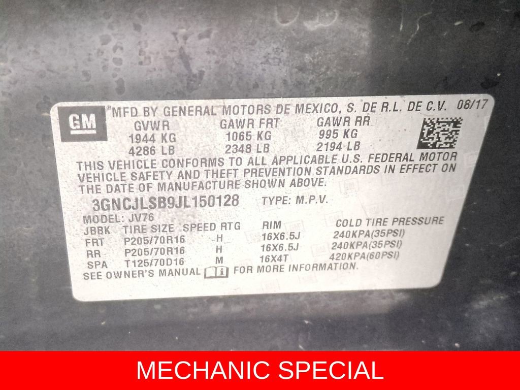 Used 2018 Chevrolet Trax LT w/ LT Convenience Package image 36