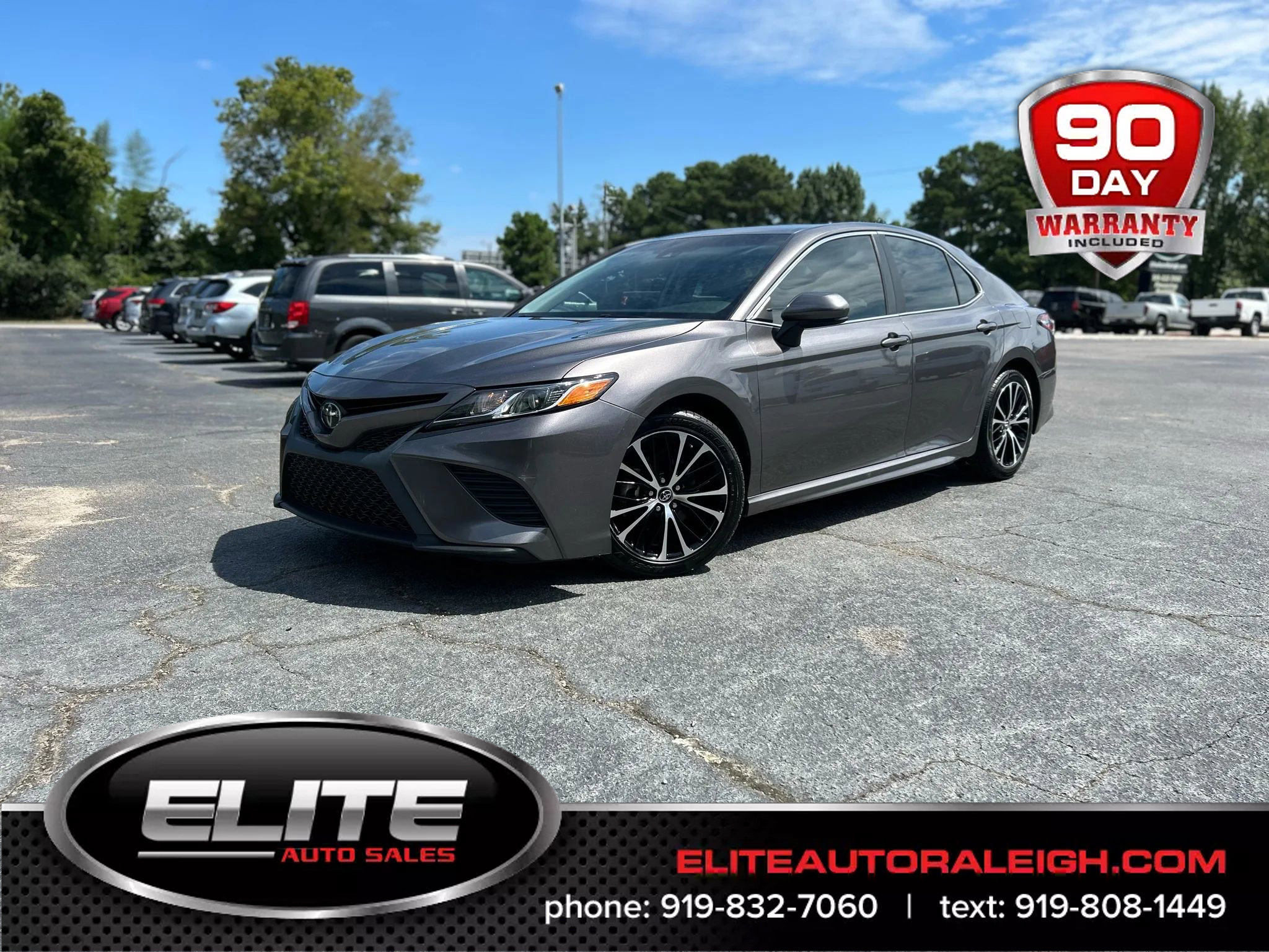 Used 2018 Toyota Camry SE w/ Moonroof Package