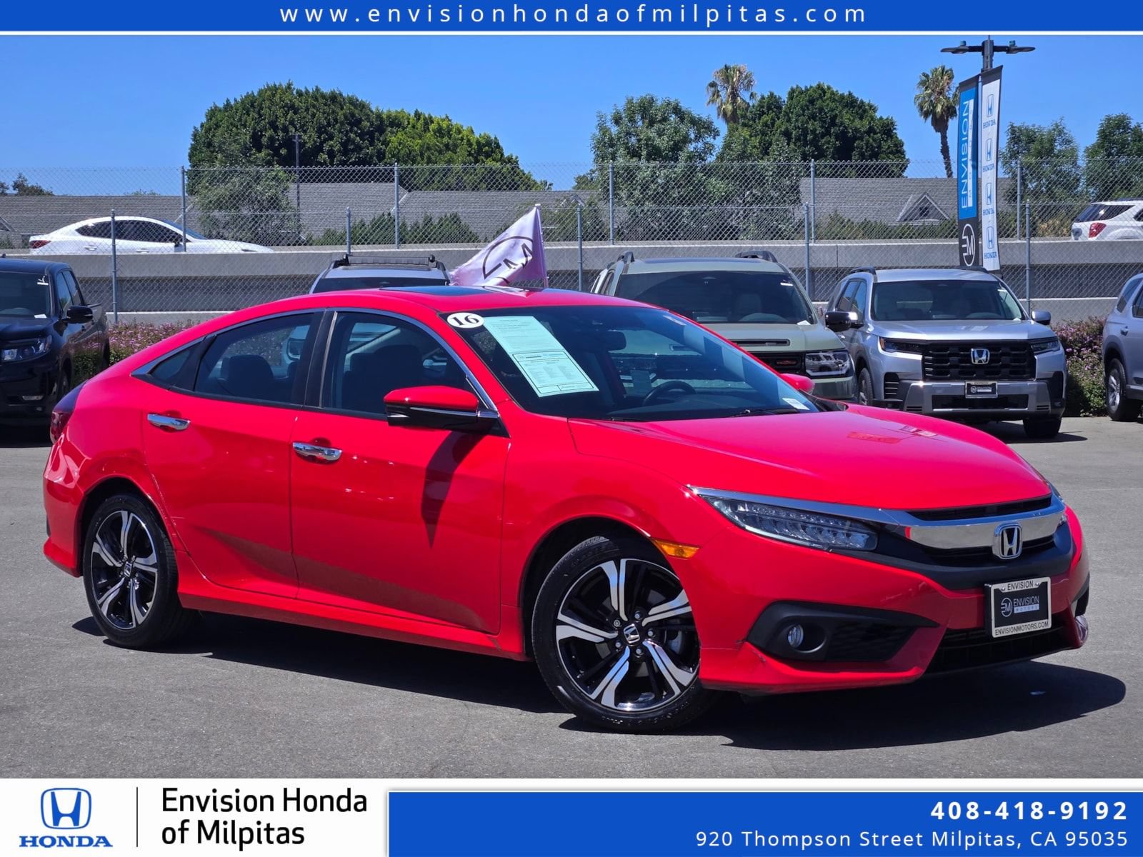 Used 2016 Honda Civic Touring