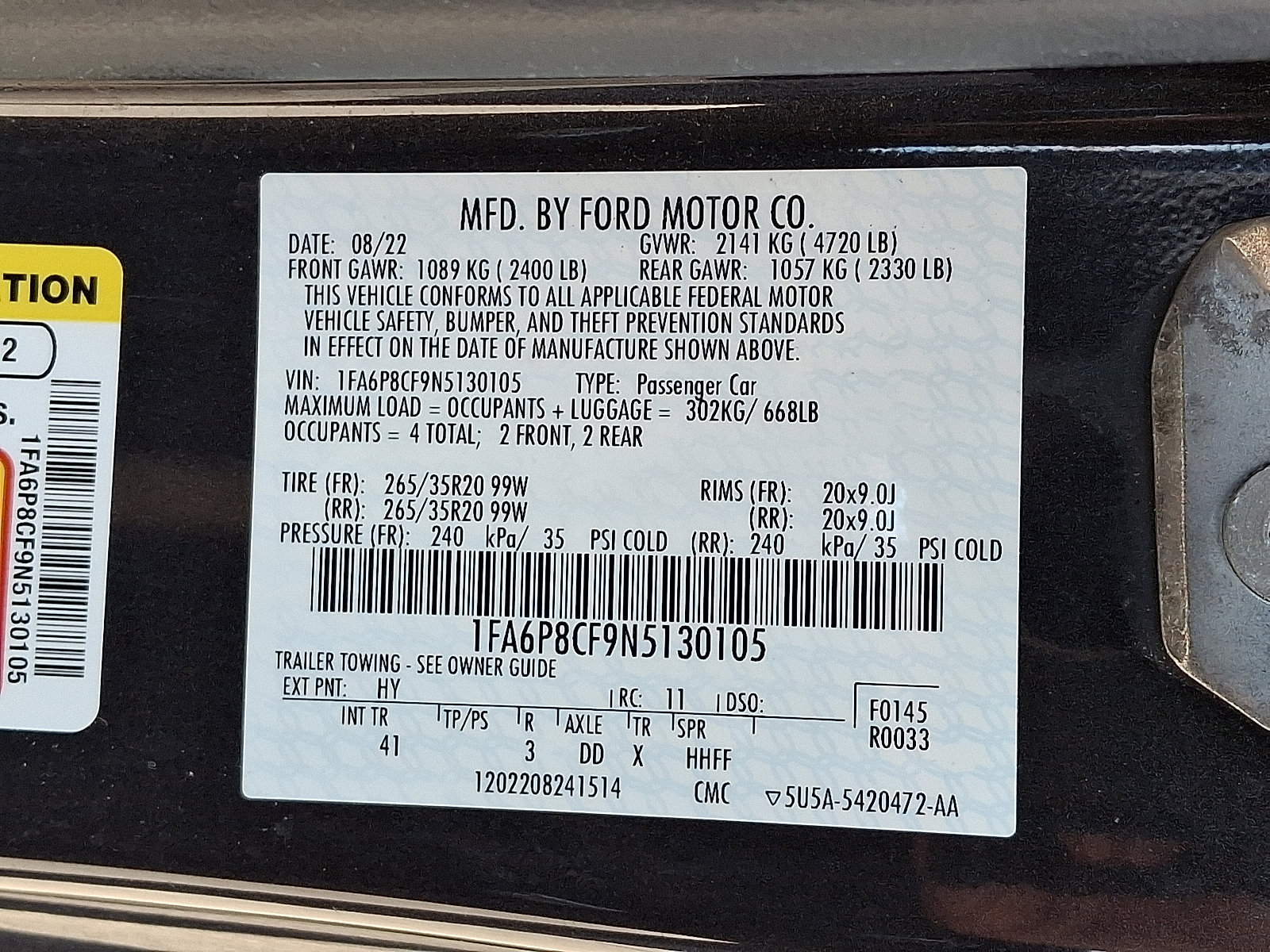 Used 2022 Ford Mustang GT Premium image 25