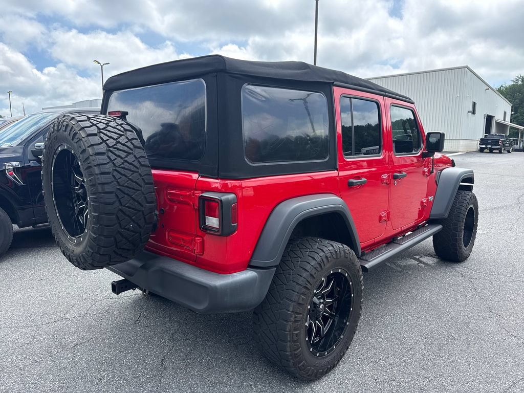 Used 2018 Jeep Wrangler Unlimited Sport S AWD/4WD image 7
