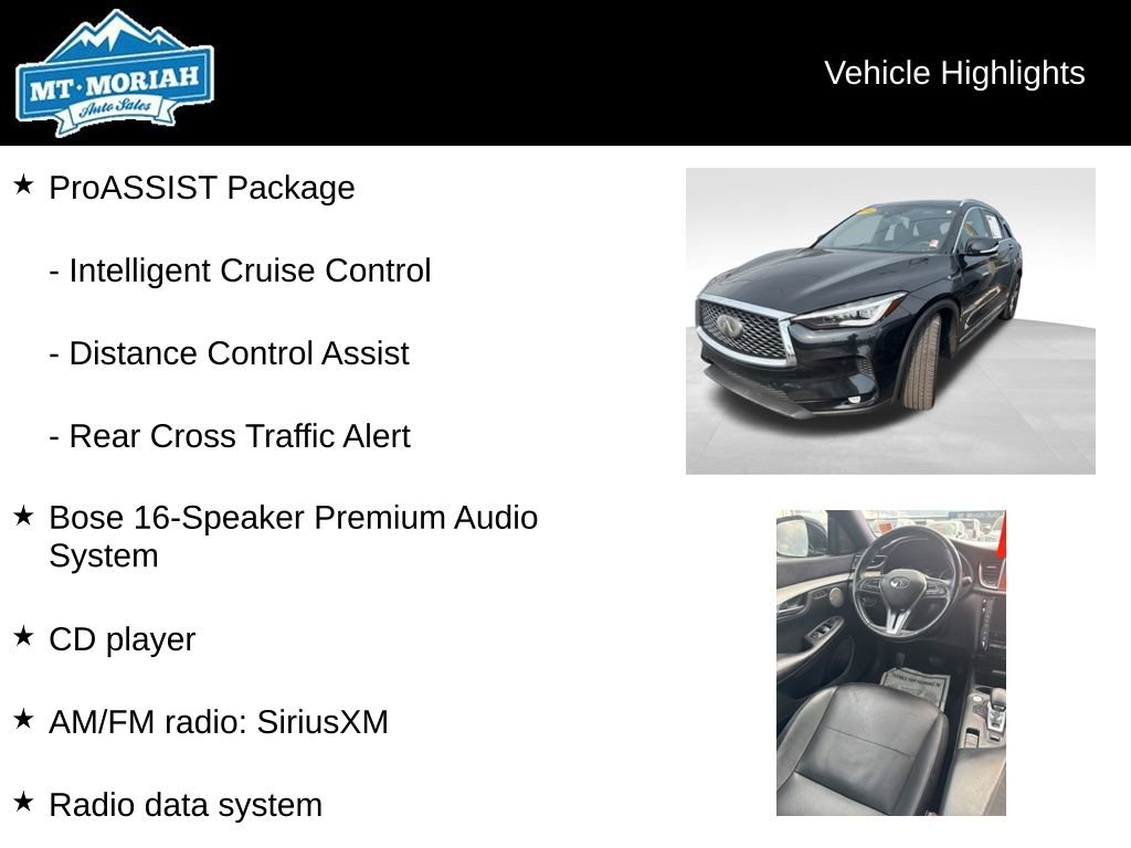 Used 2019 INFINITI QX50 Essential w/ Sensory Package image 16