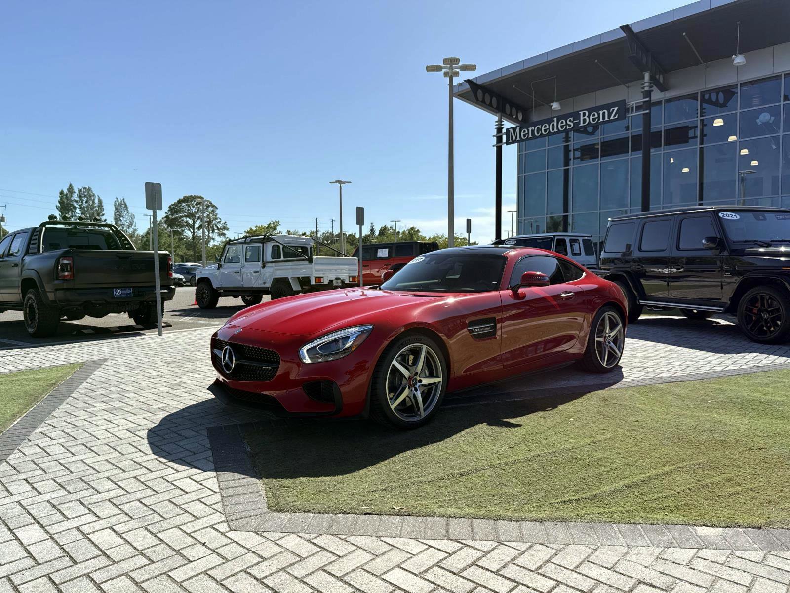 Used 2017 Mercedes-Benz AMG GT Coupe w/ AMG Aerodynamic Package image 2