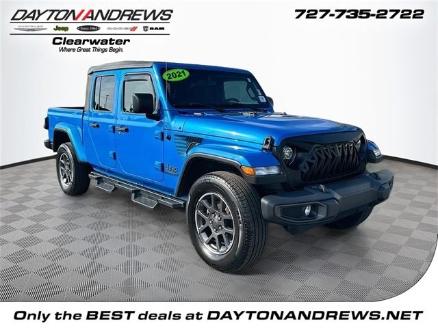 Certified 2021 Jeep Gladiator Sport w/ Quick Order Package 24Q 80Th