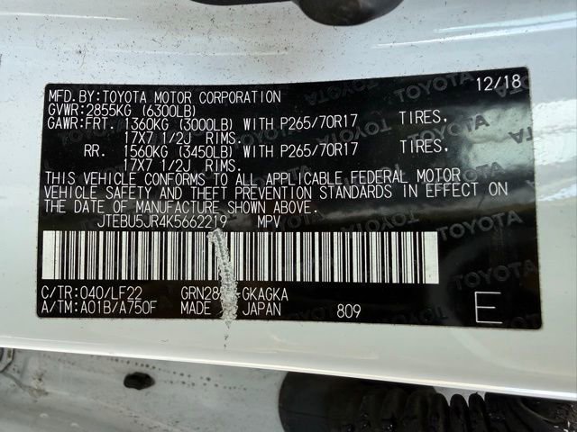 Used 2019 Toyota 4Runner TRD Pro image 16