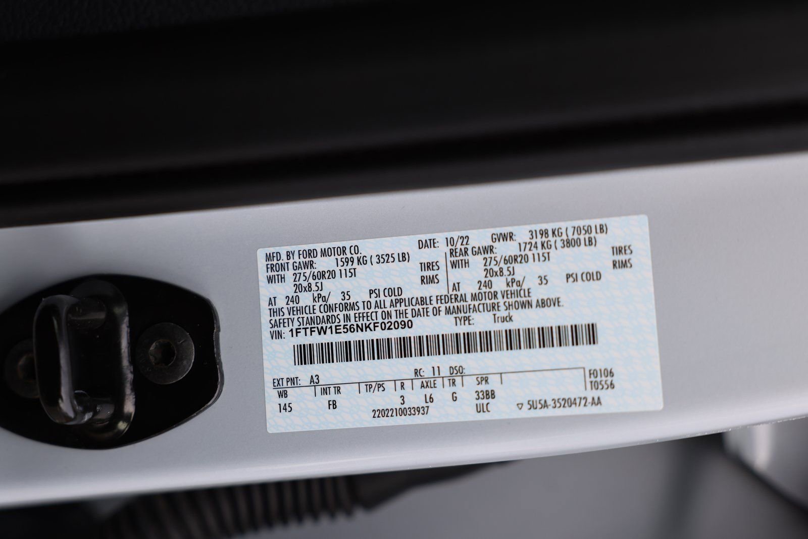 Used 2022 Ford F150 XLT w/ Equipment Group 302A High image 40