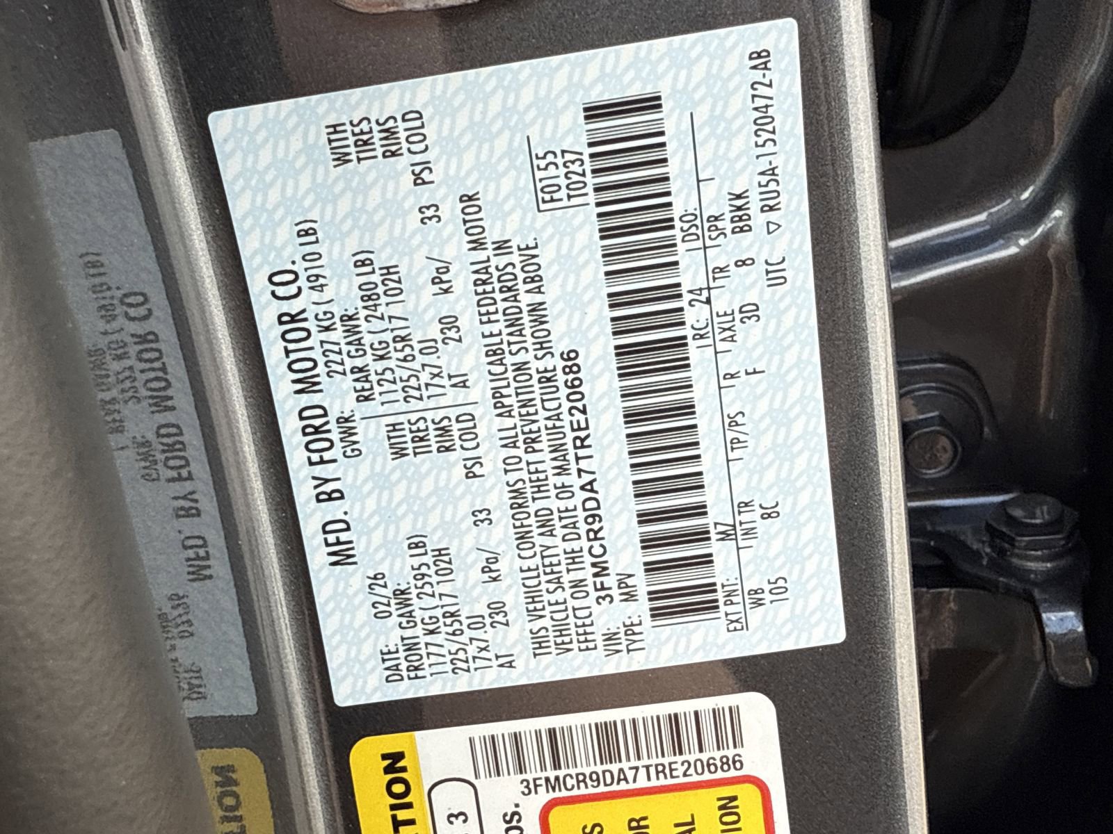 New 2026 Ford Bronco Sport Badlands w/ Badlands Tech Package image 31