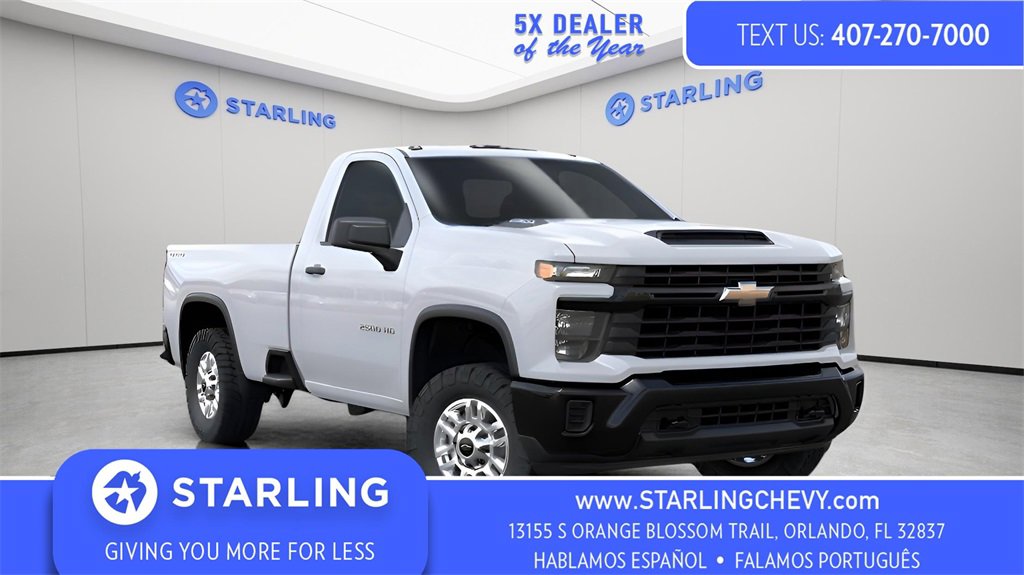 New 2025 Chevrolet Silverado 2500 W/T w/ WT Convenience Package