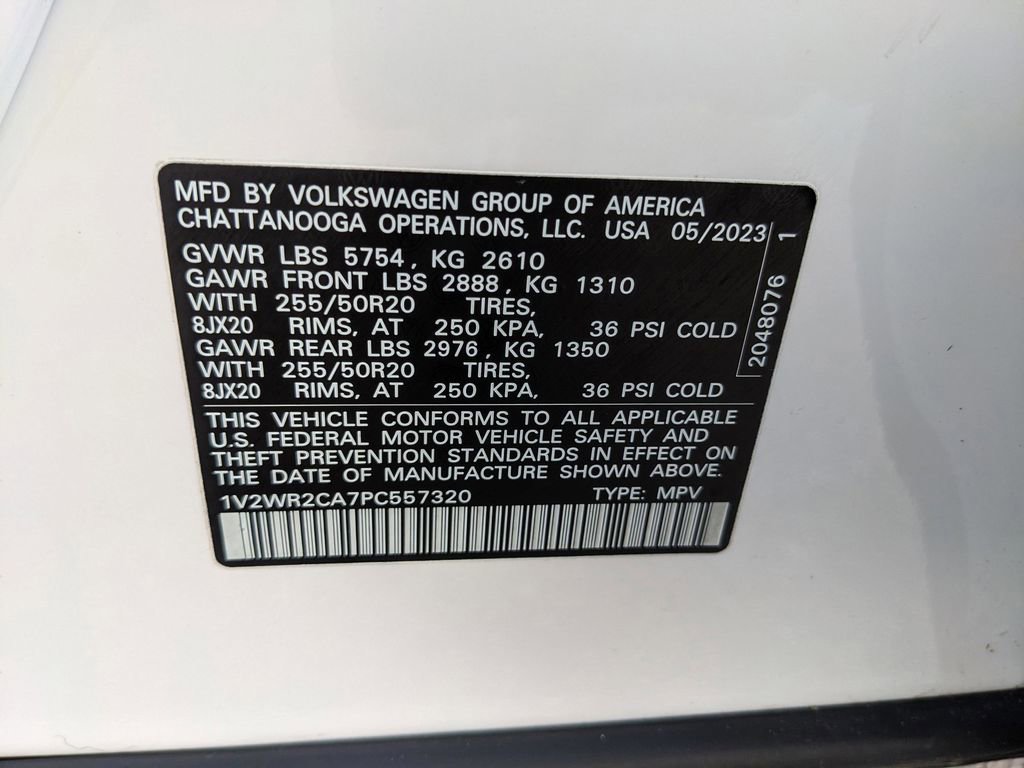 Certified 2023 Volkswagen Atlas SE image 36
