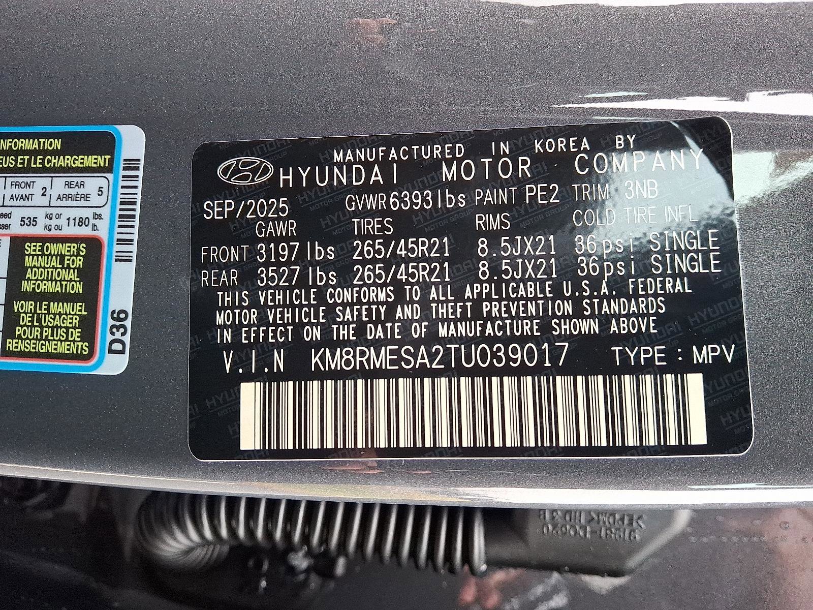 New 2026 Hyundai Palisade Calligraphy image 19