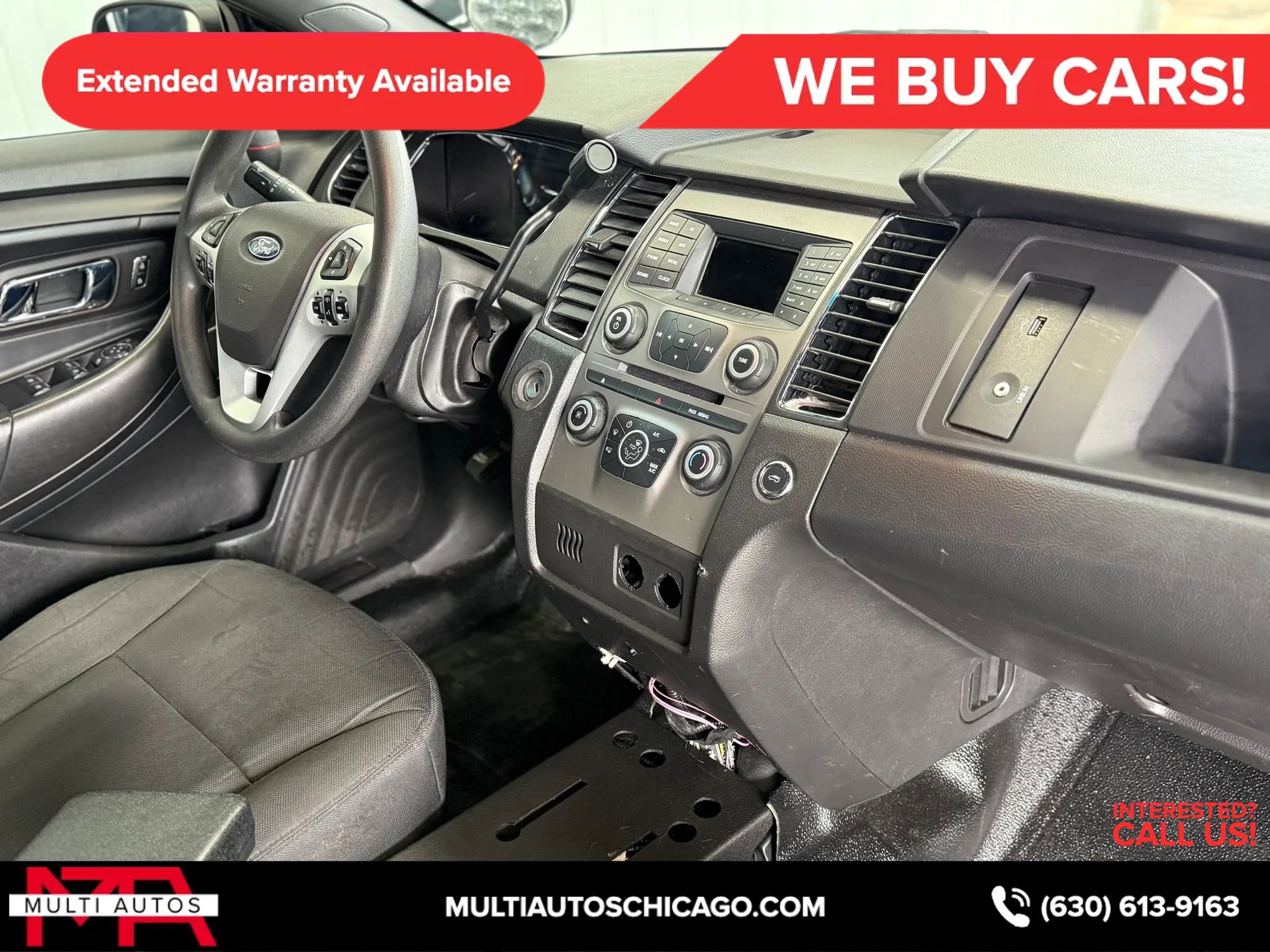 Used 2017 Ford Taurus Police Interceptor w/ Ready For The Road Package FWD image 16