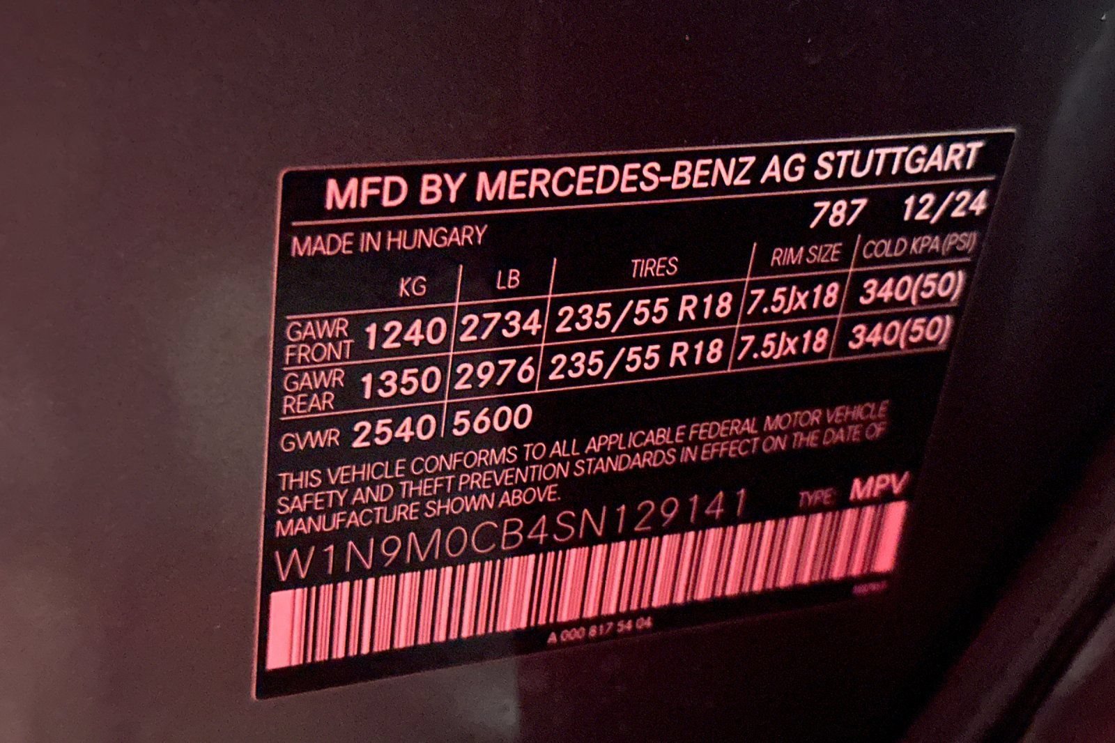 Certified 2025 Mercedes-Benz EQB 250+ image 40