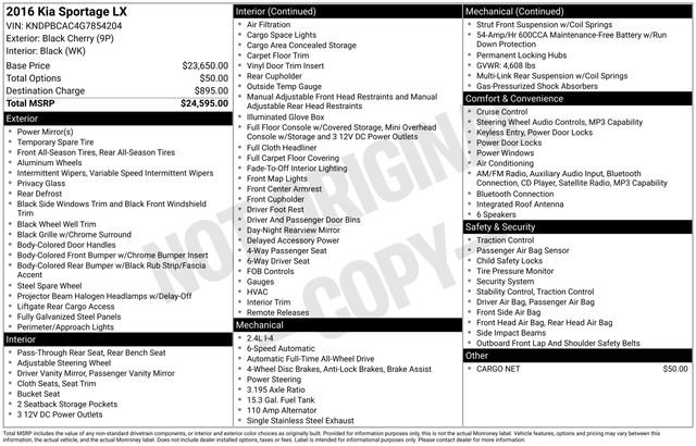 Used 2016 Kia Sportage LX image 10