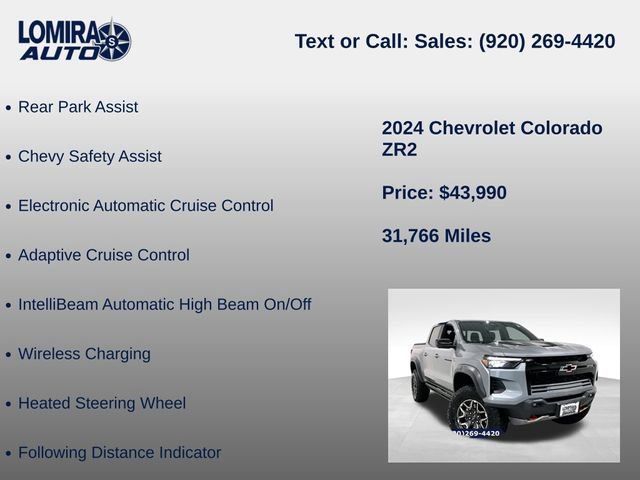 Used 2024 Chevrolet Colorado ZR2 w/ ZR2 Convenience Package III AWD/4WD image 33