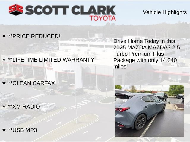 Used 2025 MAZDA MAZDA3 Hatchback w/Premium Plus Pkg AWD/4WD image 10