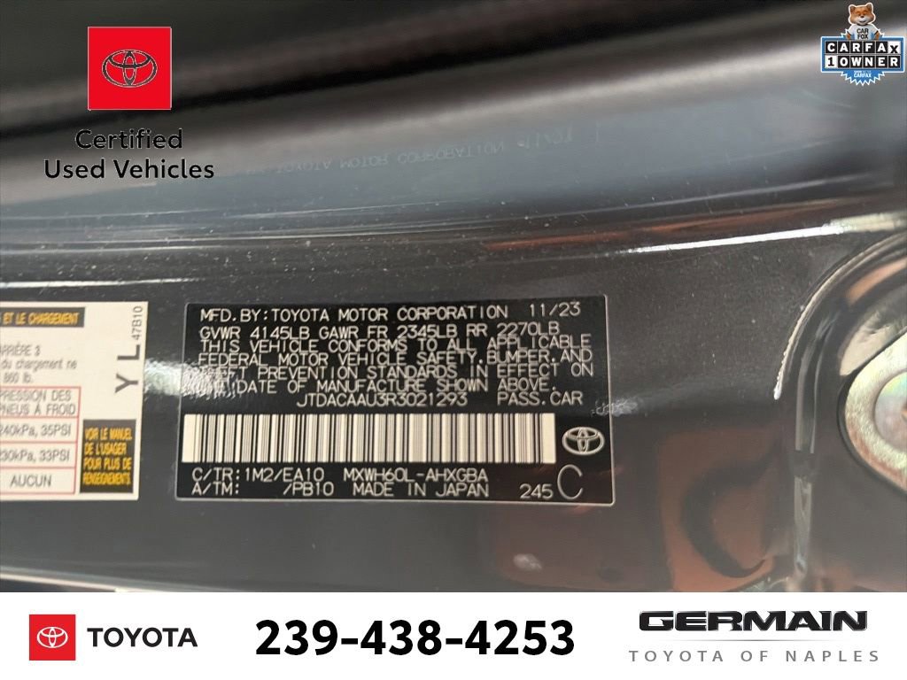 Used 2024 Toyota Prius XLE FWD image 19