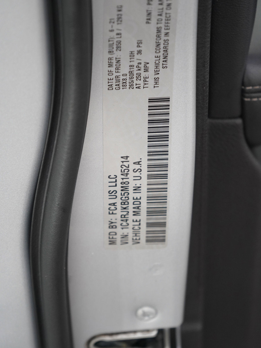 Used 2021 Jeep Grand Cherokee L Limited AWD/4WD image 30