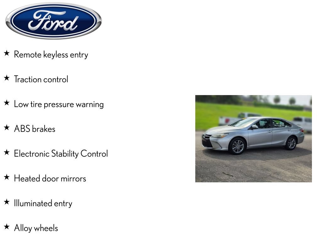 Used 2015 Toyota Camry SE FWD image 4