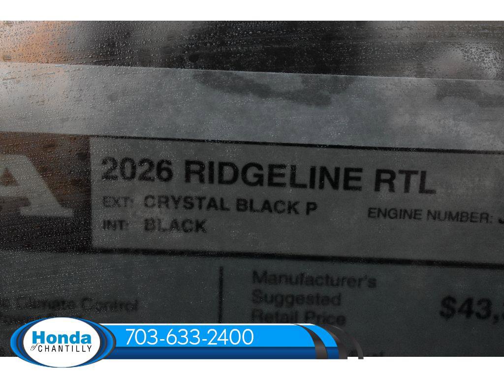New 2026 Honda Ridgeline RTL image 38