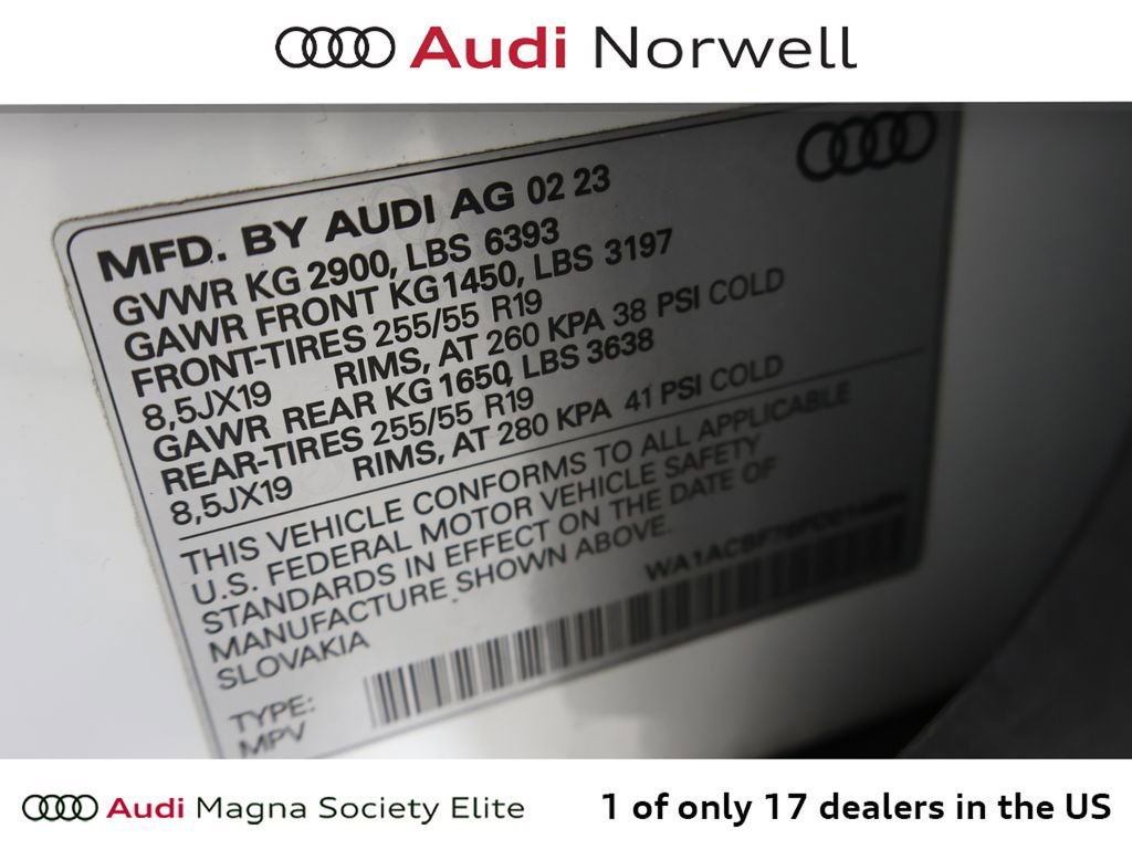 Used 2023 Audi Q7 2.0T Premium w/ Convenience Package AWD/4WD image 3