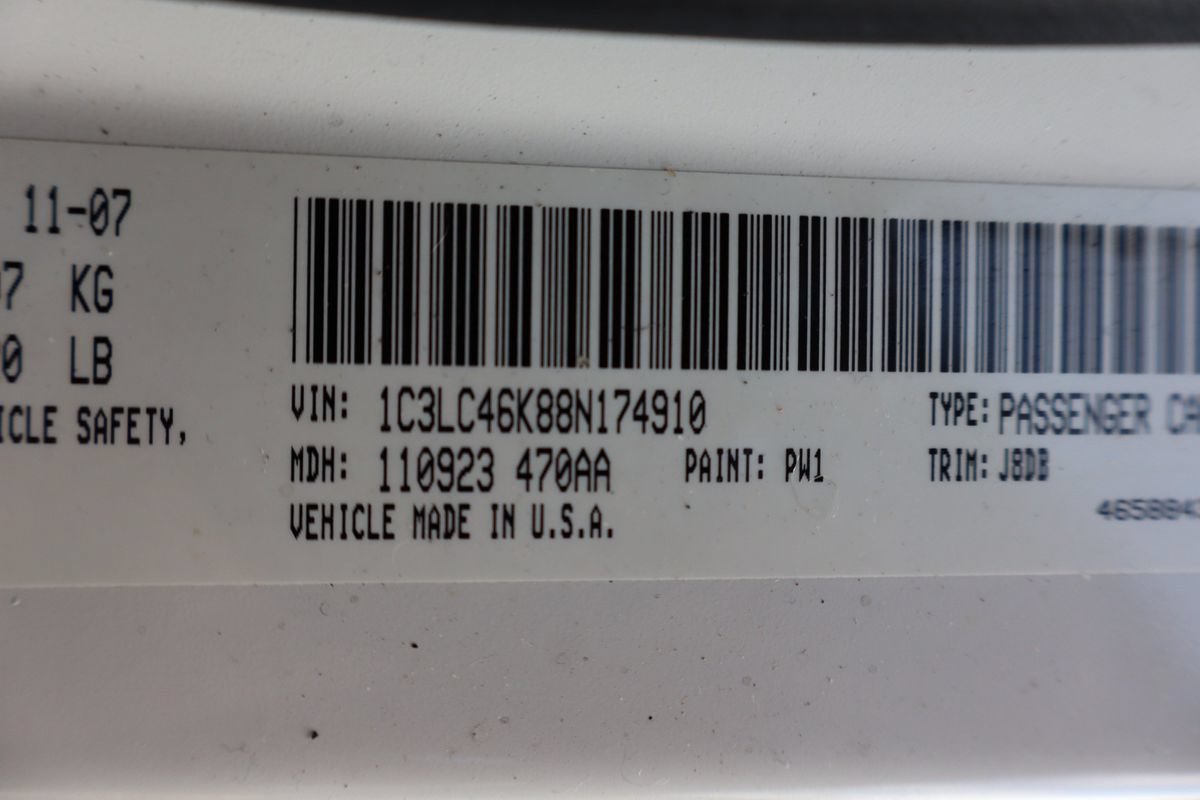 Used 2008 Chrysler Sebring LX FWD image 43