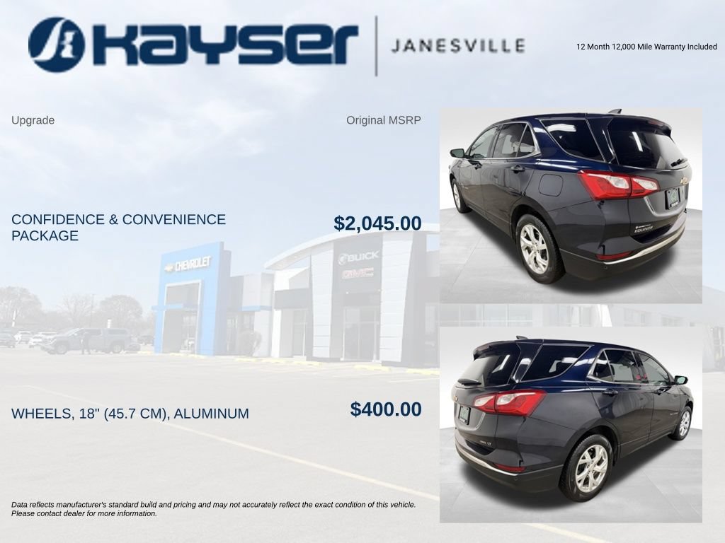 Certified 2020 Chevrolet Equinox LT AWD/4WD image 2