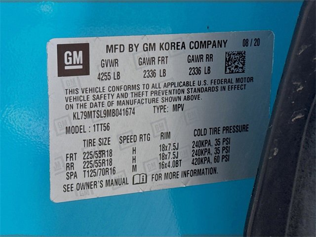 Used 2021 Chevrolet TrailBlazer RS w/ Technology Package image 31