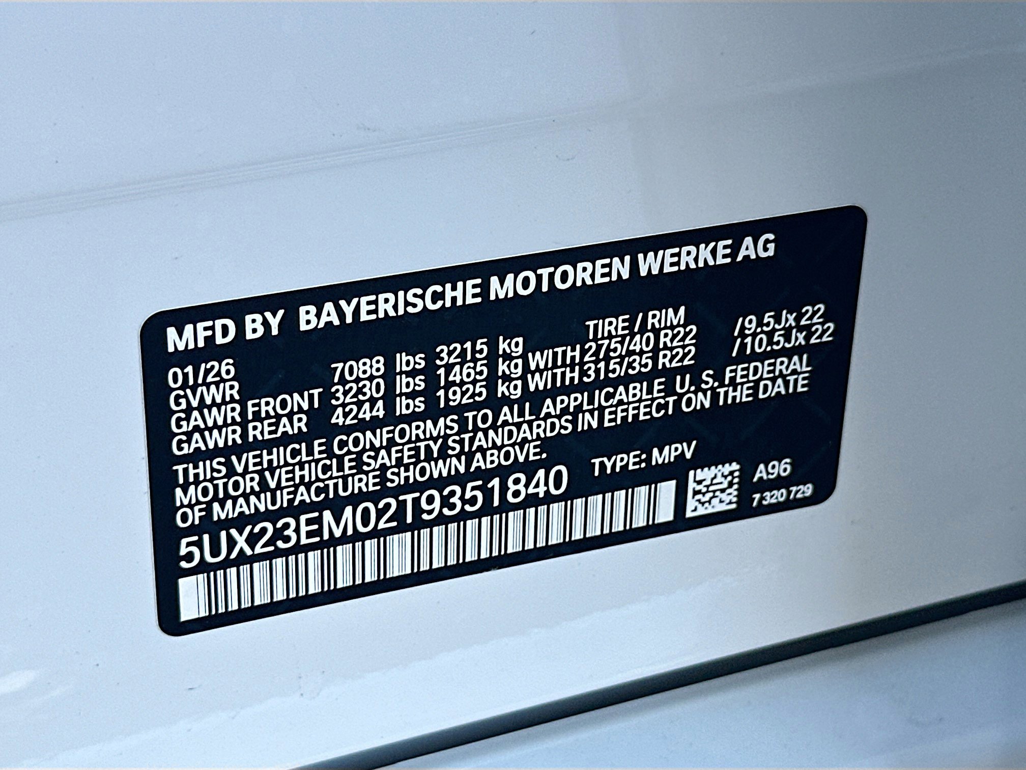 New 2026 BMW X7 xDrive40i w/ Executive Package image 28