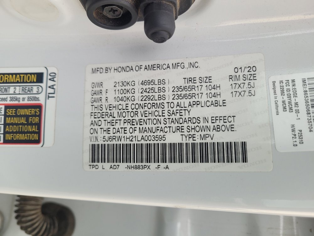 Used 2020 Honda CR-V LX image 33