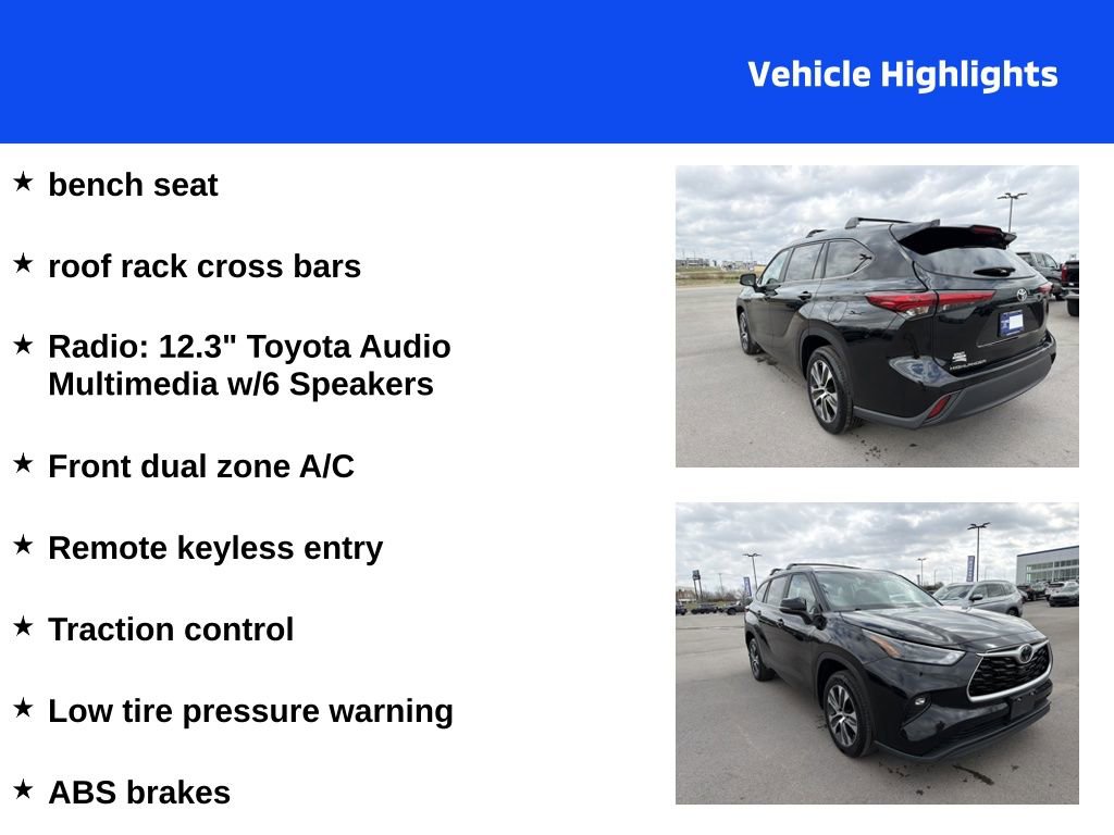Used 2023 Toyota Highlander XLE FWD image 4