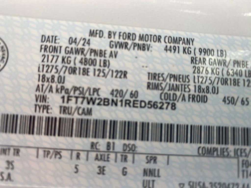 Certified 2024 Ford F250 XLT image 30
