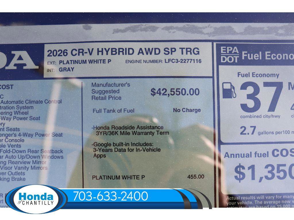 New 2026 Honda CR-V Sport Touring image 41