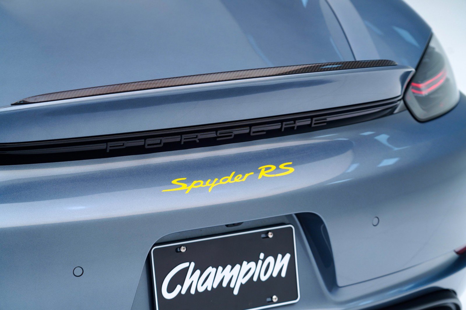 Certified 2025 Porsche 718 Boxster Spyder RS image 14