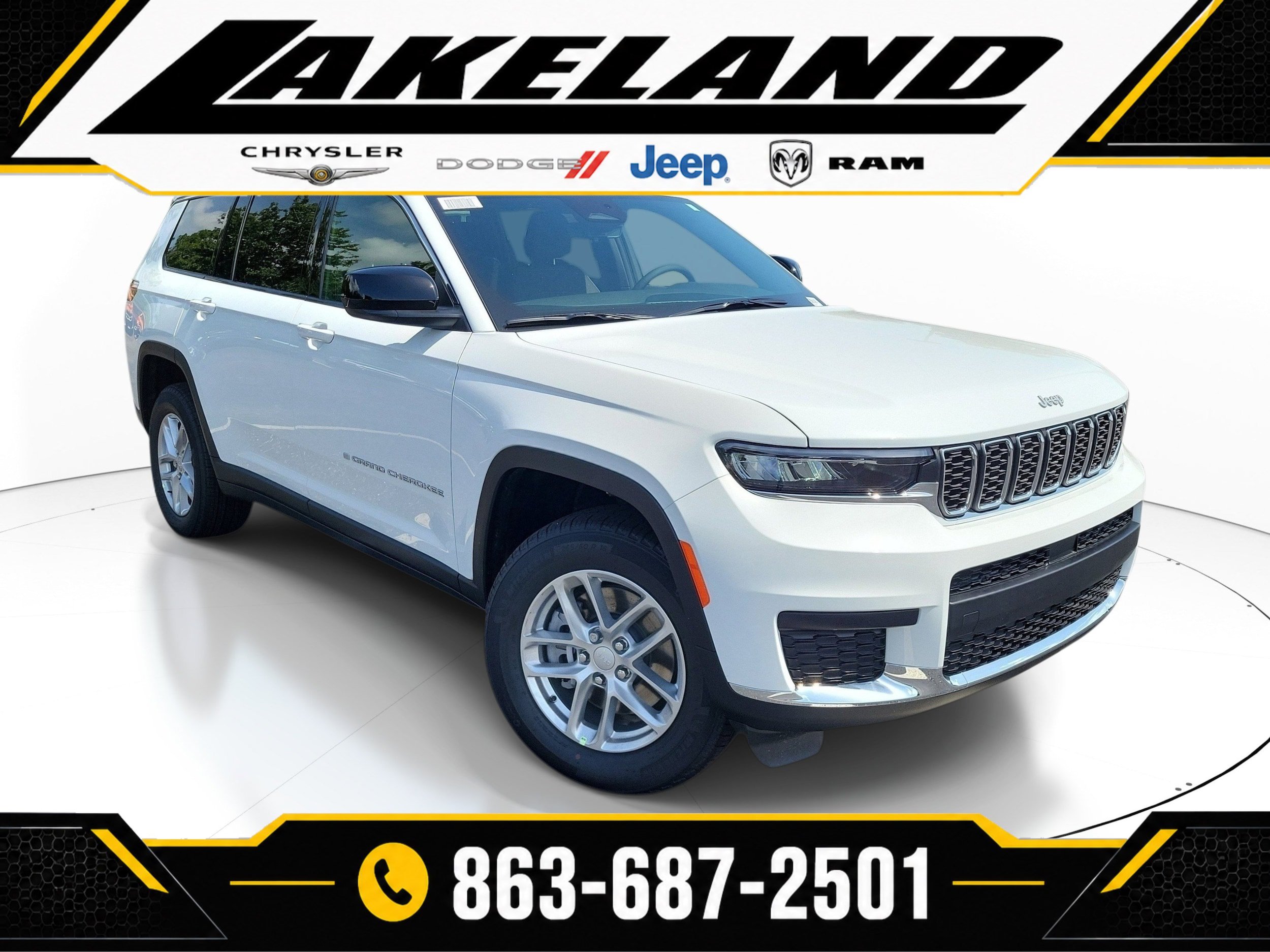 New 2026 Jeep Grand Cherokee L Laredo w/ Trailer Tow Package AWD/4WD video 1