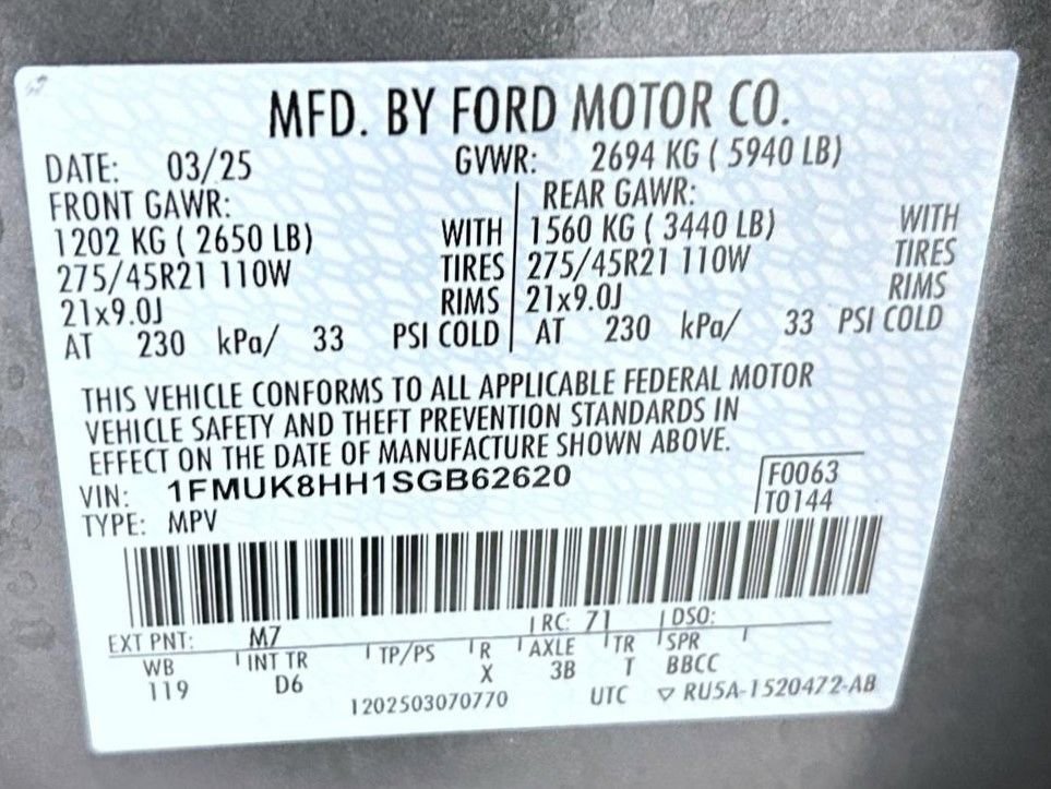 Used 2025 Ford Explorer Platinum w/ LUX Leather Package image 27