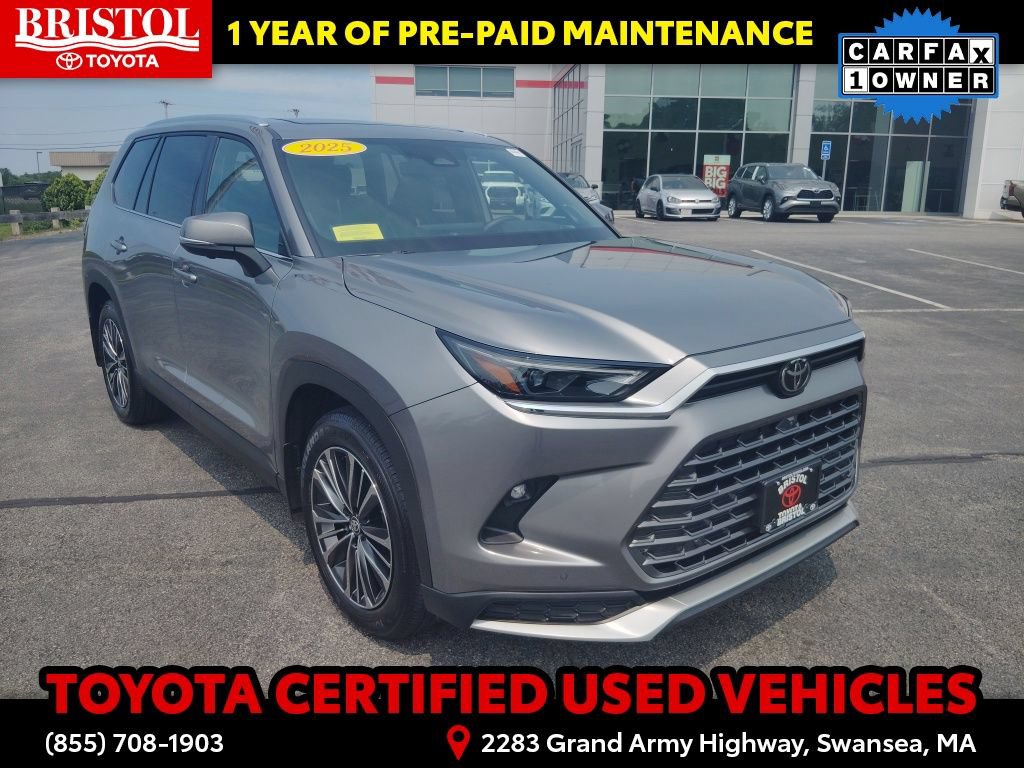 Certified 2025 Toyota Grand Highlander AWD Hybrid image 1