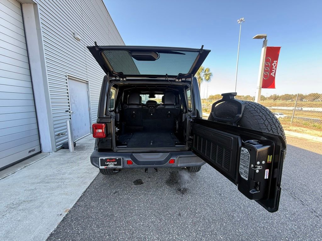 Used 2019 Jeep Wrangler Unlimited Sahara w/ Quick Order Package 24M Moab image 61