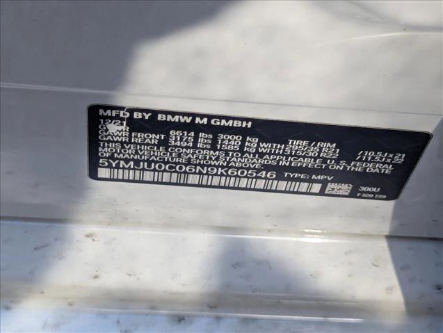 Used 2022 BMW X5 M w/ Competition Package 2 image 20