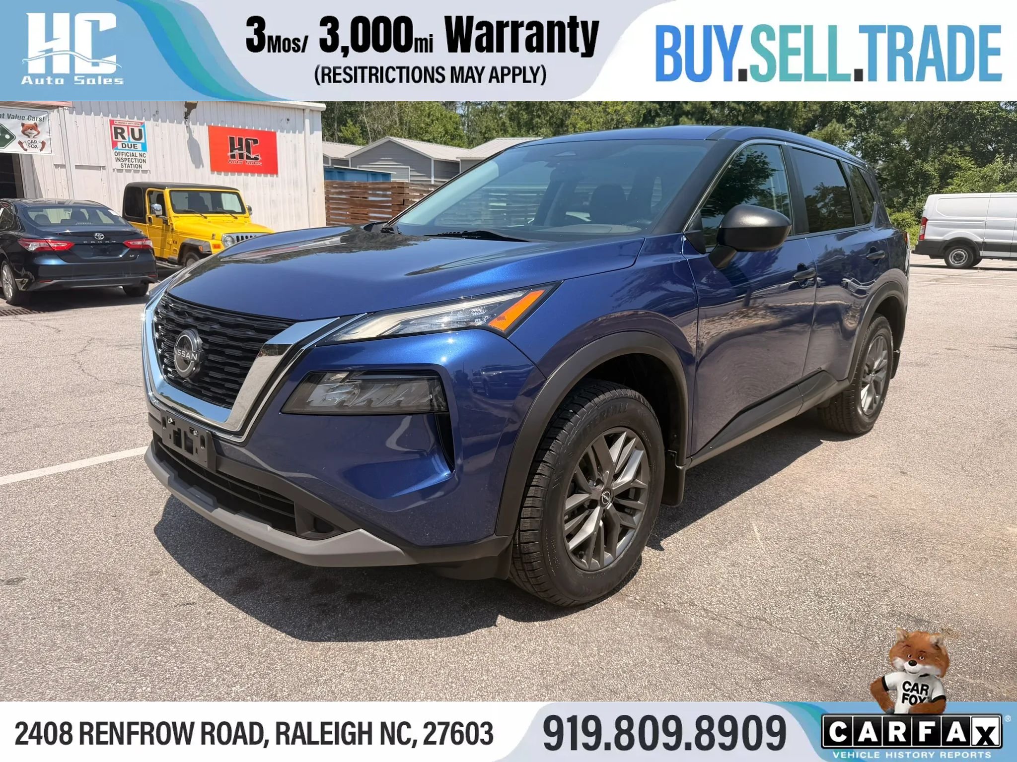 Used 2022 Nissan Rogue S