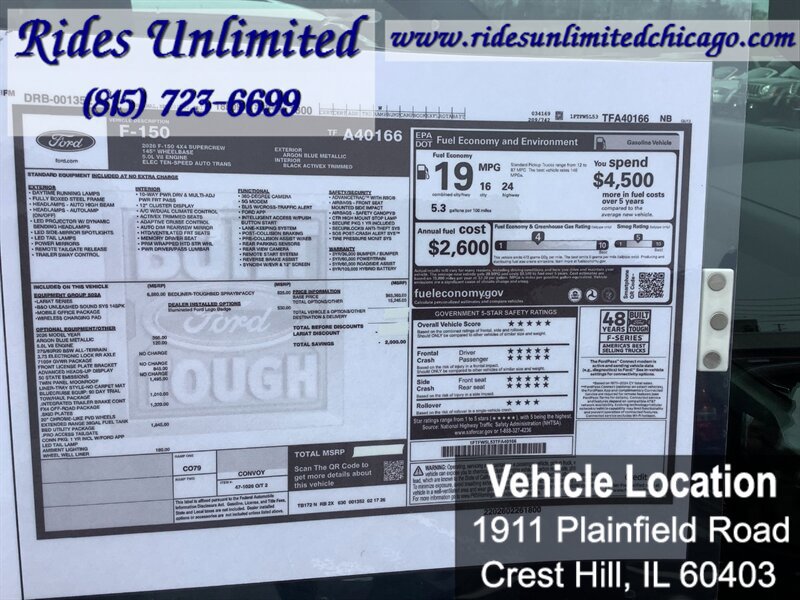 Used 2026 Ford F150 Lariat w/ Equipment Group 502A High image 15