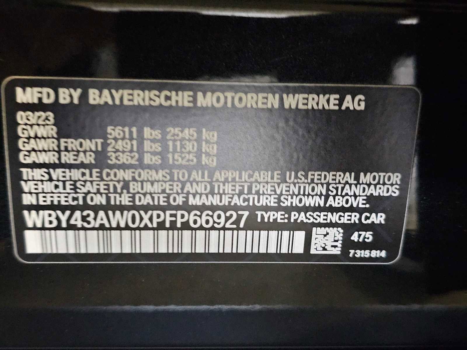 Certified 2023 BMW i4 eDrive35 RWD image 43