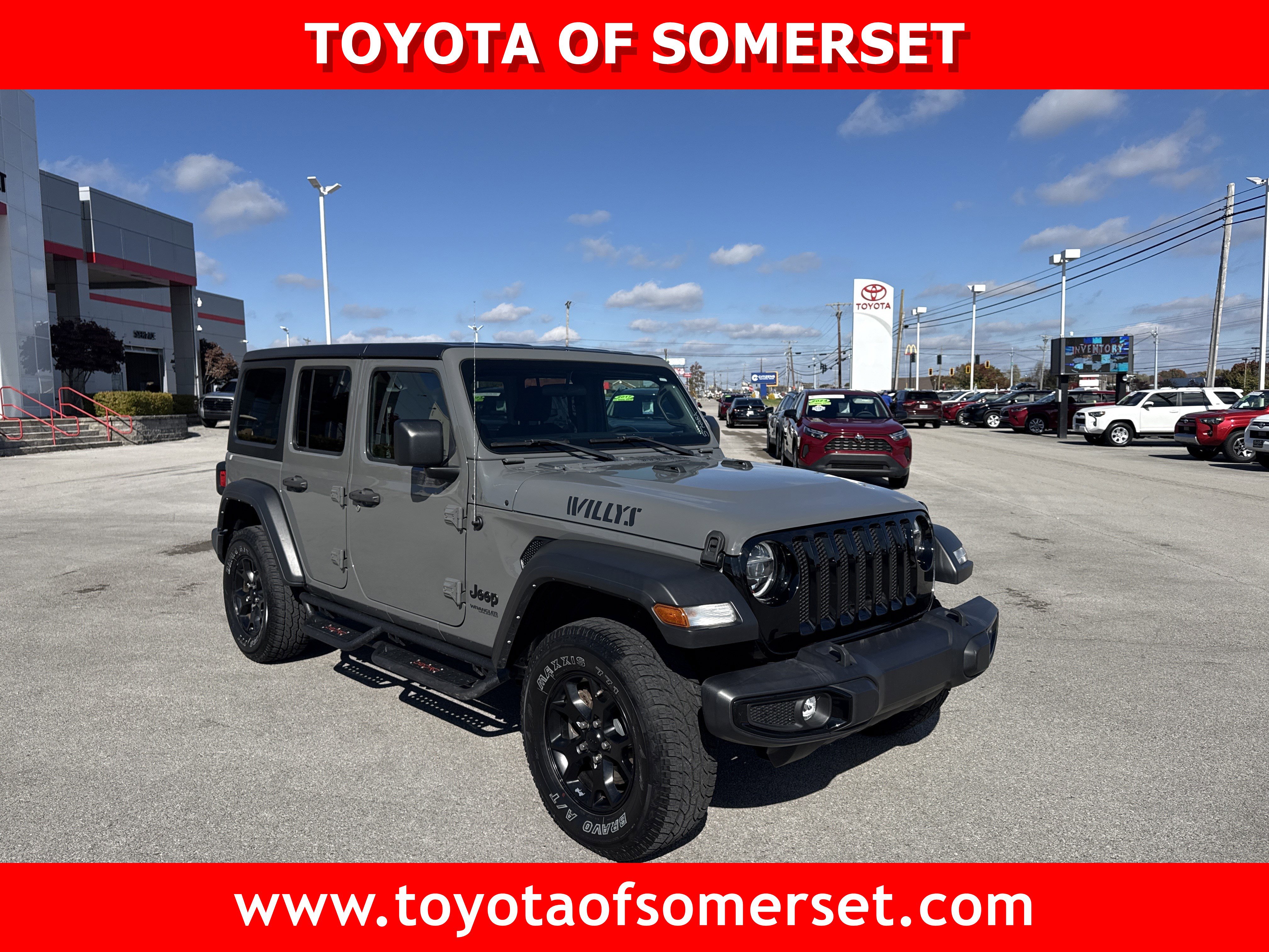 Used 2022 Jeep Wrangler Unlimited Sport image 1