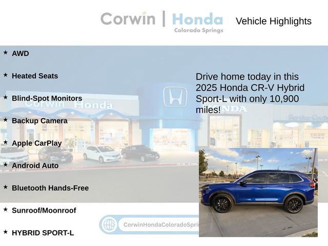 Used 2025 Honda CR-V Sport-L image 6