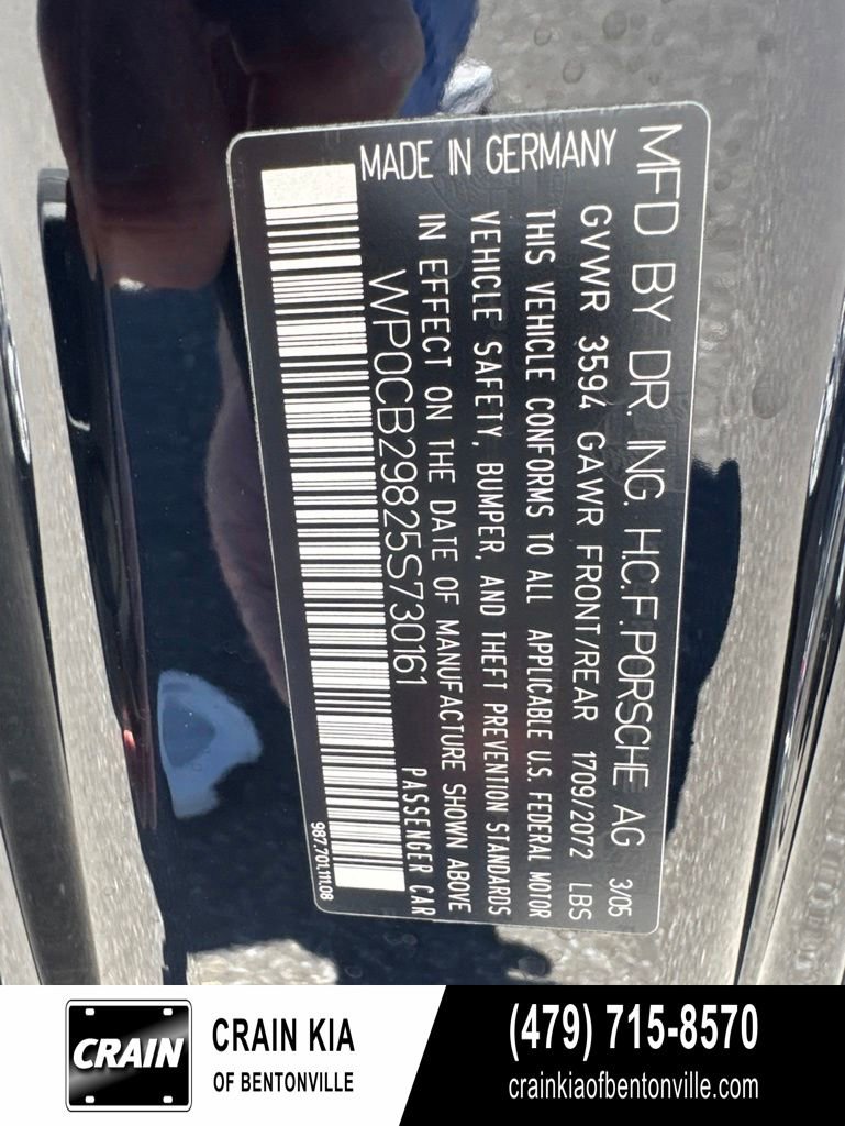 Used 2005 Porsche Boxster S RWD image 19