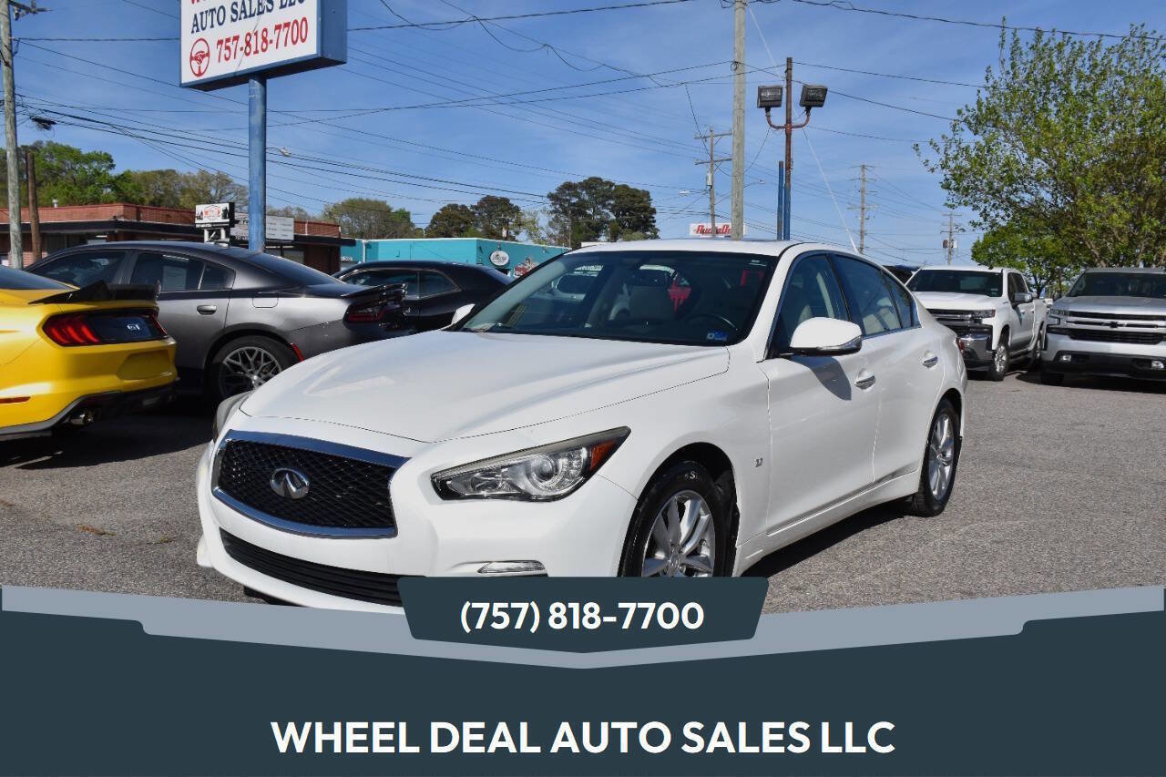 Used 2015 INFINITI Q50 Premium w/ Navigation Package
