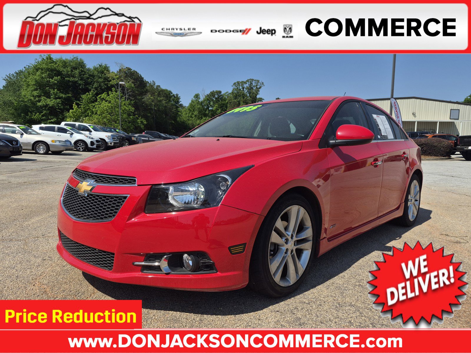 Used 2014 Chevrolet Cruze LTZ w/ RS Package