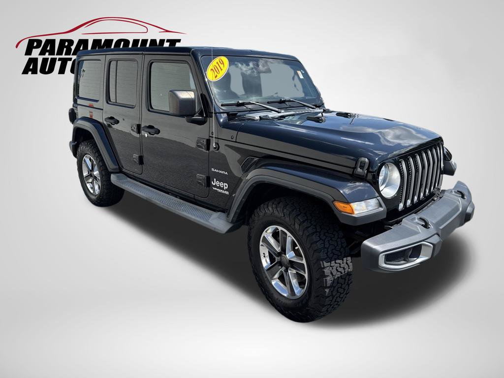 Used 2019 Jeep Wrangler Unlimited Sahara AWD/4WD image 3